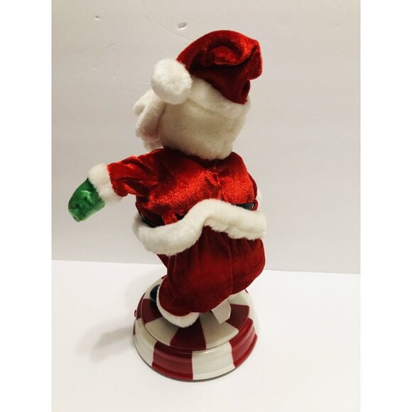 Gemmy Christmas Dancing Santa Claus - Singing Dancing Booty Shaking Spinning - Picture 2 of 6